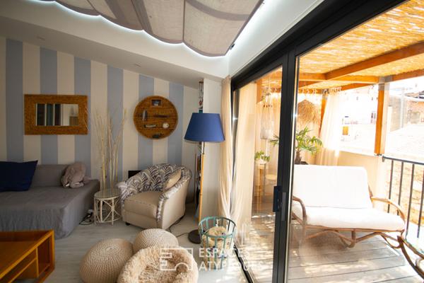 Atypique & lumineux, un bijou rénové au coeur de Sète