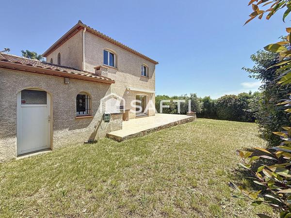 exclusivité chez SAFTI Villa  3 chambres garage sur belle parcelle de 610m2