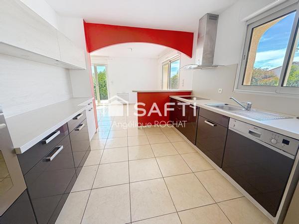 exclusivité chez SAFTI Villa  3 chambres garage sur belle parcelle de 610m2