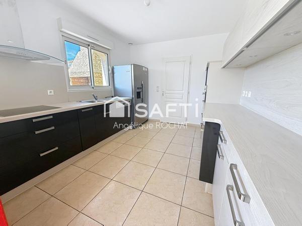 exclusivité chez SAFTI Villa  3 chambres garage sur belle parcelle de 610m2