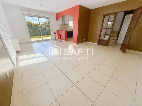 exclusivité chez SAFTI Villa  3 chambres garage sur belle parcelle de 610m2