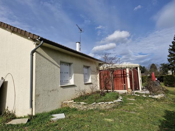 PAVILLON PLAIN PIED de 100m² - 3 CHAMBRES - GARAGE - TERRAIN