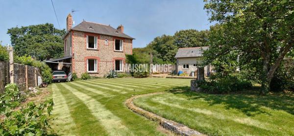Maison en pierre 6 pièces avec jardin exposé sud à vendre à Dinard secteur Saint-Alexandre