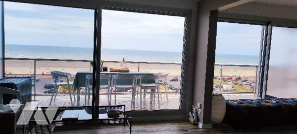 Appartement d'exception de 43m² avec balcon de 12m² - vue mer panoramique au TOUQUET