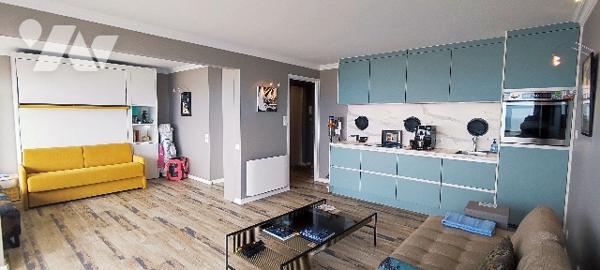 Appartement d'exception de 43m² avec balcon de 12m² - vue mer panoramique au TOUQUET
