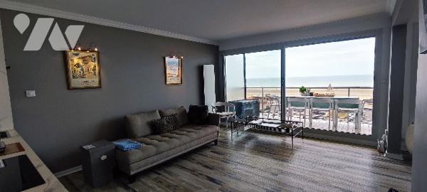 Appartement d'exception de 43m² avec balcon de 12m² - vue mer panoramique au TOUQUET