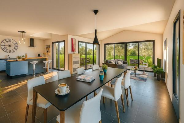 Terrain + Maison à vendre 6 pièces - 180 m²
