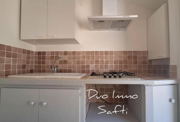 Appartement traversant, avec toit terrasse à ciel ouvert