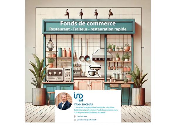 Restaurant à vendre 105 m² Fonbeauzard