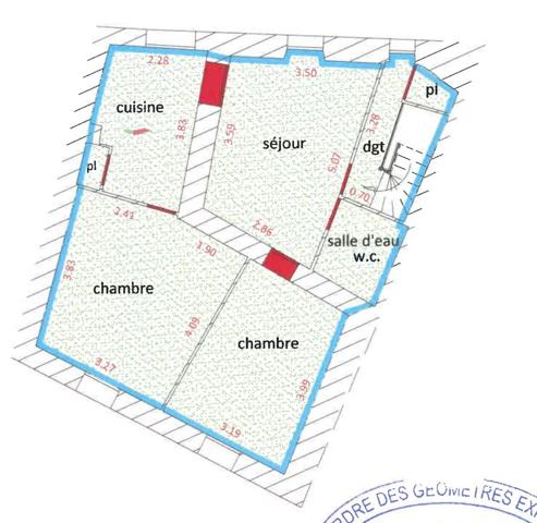 Vente Appartement 3 pièces 59 m2 à Pourrières