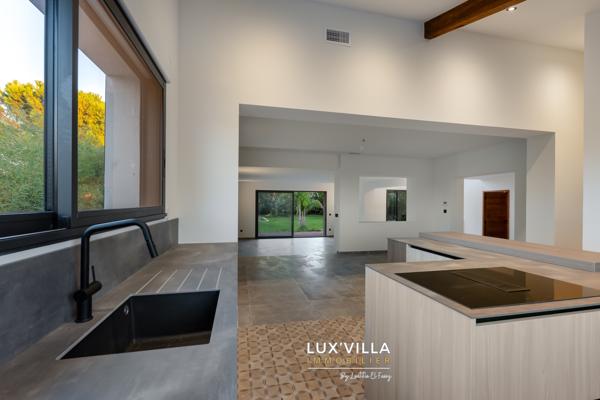 VILLA CONTEMPORAINE AVEC GRAND TERRAIN
