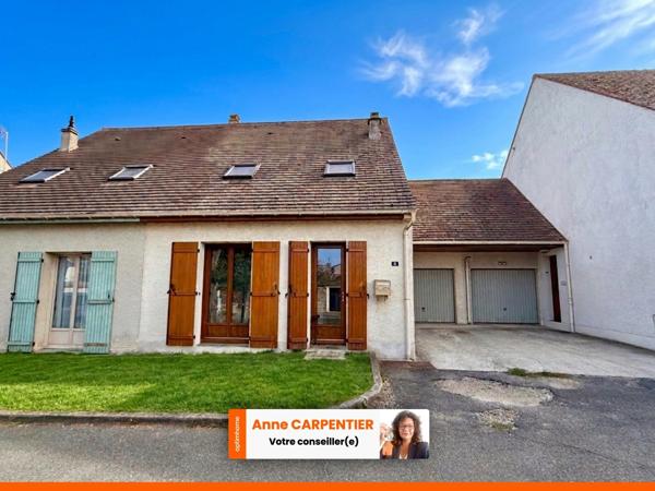 Maison individuelle de 98 m2 avec garage et jardinet à NANGIS  (77)