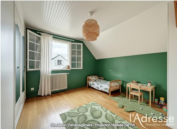 Maison familiale à vendre à SAINT-AVERTIN - 145m² sur terrain de 1650m² - Environnement calme et verdoyant