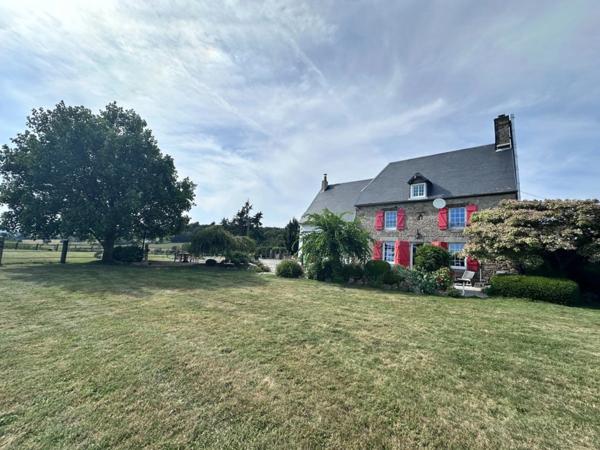Propriété équestre à vendre – 7 pièces – 2,8 hectares – LANDELLES-ET-COUPIGNY (14), Calvados, Normandie