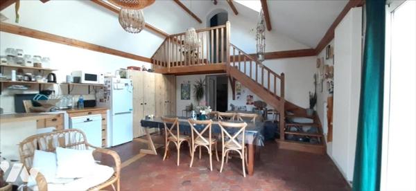 MAISON RENOVEE EQUEURDREVILLE CENTRE + 4 CHAMBRES + GARAGE + JARDIN