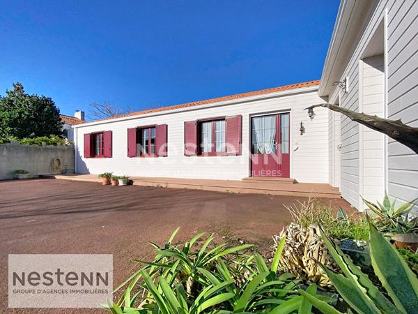 Maison à vendre à Beauvoir sur Mer - 4 pièces, 3 chambres, 124 m²