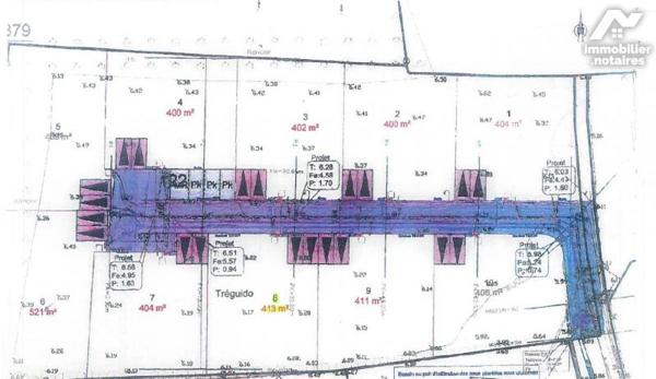 Exclusivité Terrain à bâtir de 413m² à LOCTUDY B827