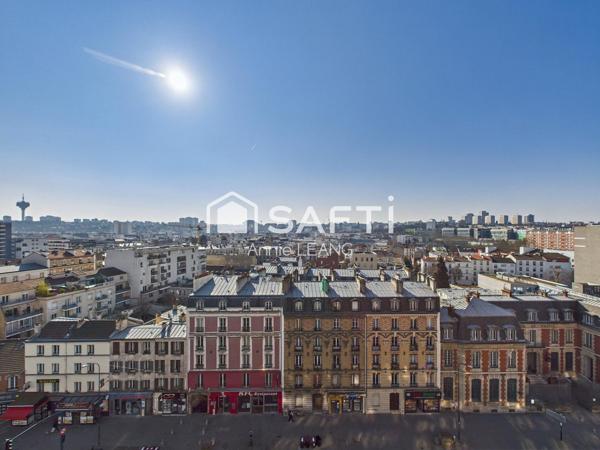 Duplex lumineux avec vue dégagée, terrasses et 4 chambres aux portes de Paris