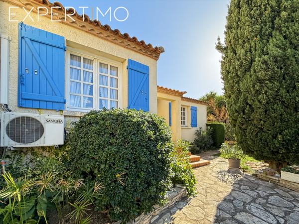 Villeneuve-lès-Maguelone (34750) Villa de type T4 + Garage + Véranda + Dépendance