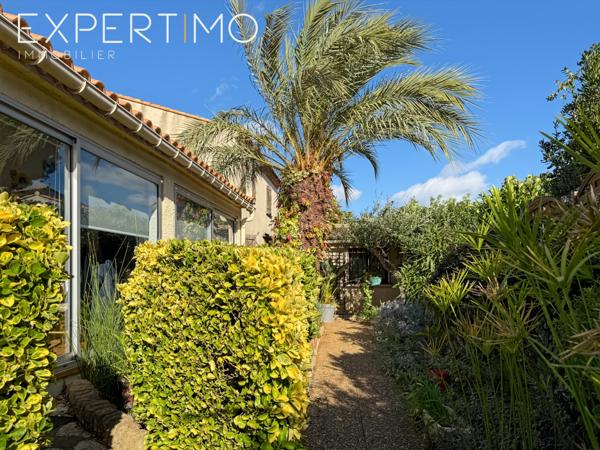 Villeneuve-lès-Maguelone (34750) Villa de type T4 + Garage + Véranda + Dépendance