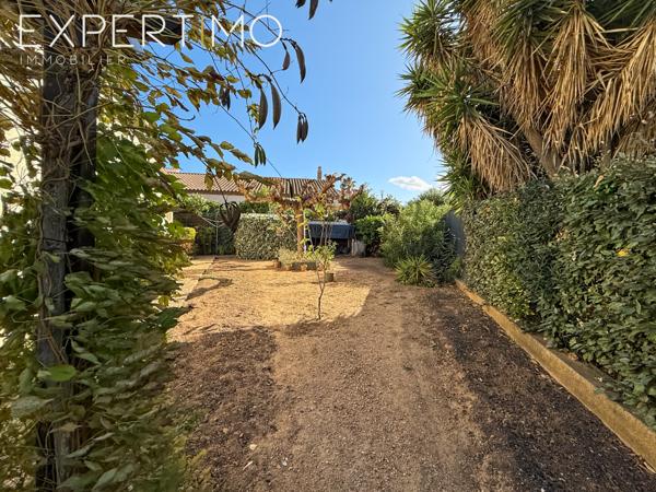 Villeneuve-lès-Maguelone (34750) Villa de type T4 + Garage + Véranda + Dépendance