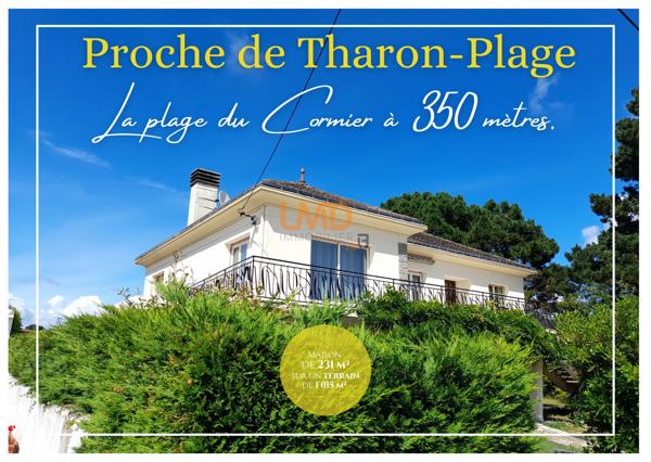 À 350 mètres de la plage du Cormier.