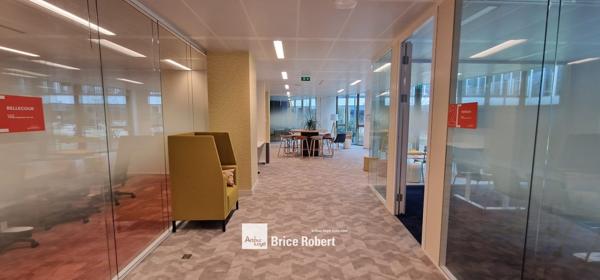 Bureaux à louer Lyon espace professionnel avec terrasse et parking inclus