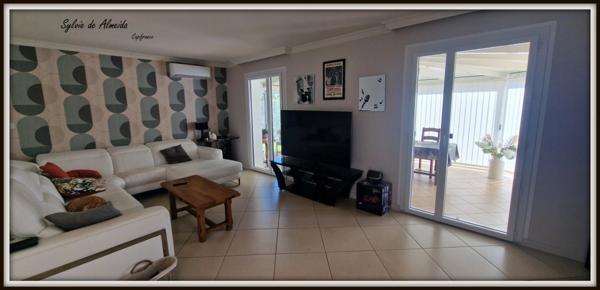 Maison à vendre 6 pièces MANZIAT (01)proche MACON plain-pied 140 m²,terrain 2500 m², garage 66 m²