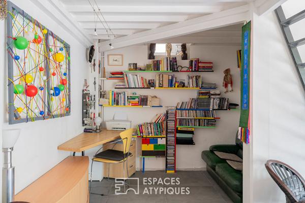 Élégante maison des années 50 avec dépendance et piscine