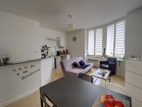 Location appartement Saint-Brieuc - 2 pièce(s) - 43 m² - 482 €/mois