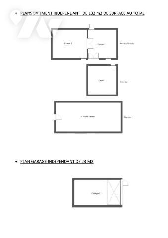 MAISON AVEC BATIMENT INDEPENDANT, GARAGES STOCKAGES SUR PARCELLES DE 1121 M2