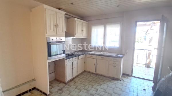 MAISON A VENDRE A TERGNIER (AISNE) - CINQ PIECES - 4 CHAMBRES - 106 m² - TERRAIN DE 480 M²