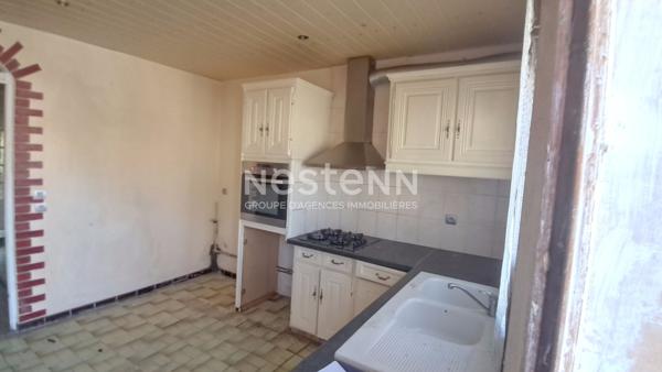 MAISON A VENDRE A TERGNIER (AISNE) - CINQ PIECES - 4 CHAMBRES - 106 m² - TERRAIN DE 480 M²