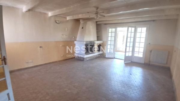 MAISON A VENDRE A TERGNIER (AISNE) - CINQ PIECES - 4 CHAMBRES - 106 m² - TERRAIN DE 480 M²