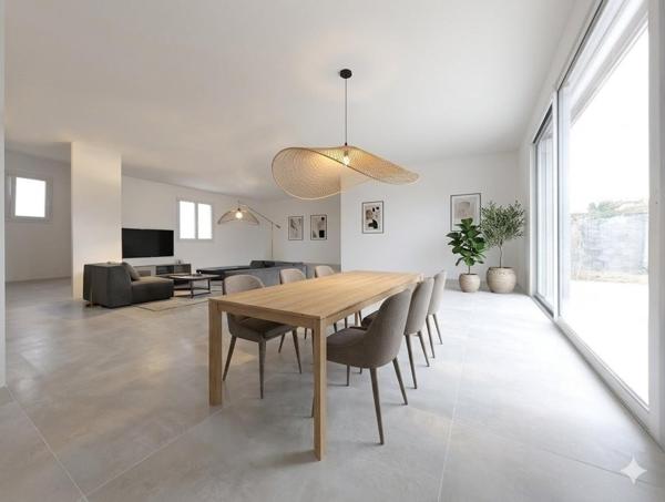 Maison neuve de plain-pied frais notaires réduits