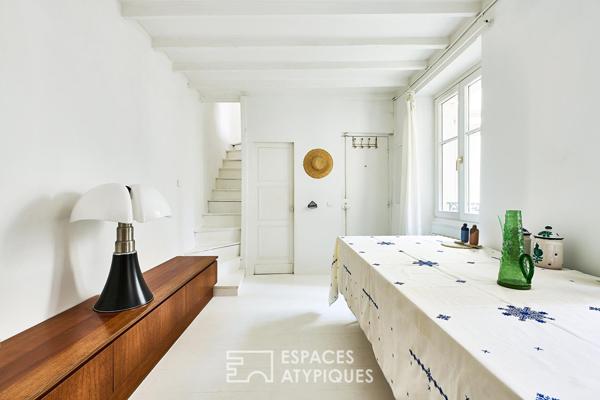 Duplex « comme une maison » aux volumes aériens – Télégraphe