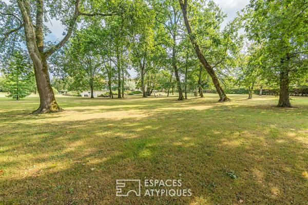 Maison d’architecte et son parc aux portes de Bordeaux