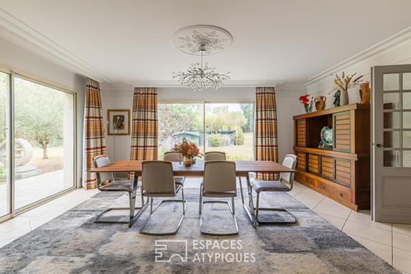 Maison d’architecte et son parc aux portes de Bordeaux