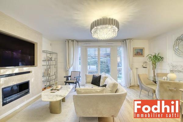 Maison familiale 113 m² avec jardin et parking en résidence sécurisée – Châtenay-Malabry