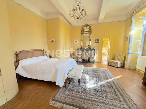 A VENDRE MAGNIFIQUE CHATEAU DU XVIIe SIECLE AVEC DEPENDANCE SUR 3 HECTARES.