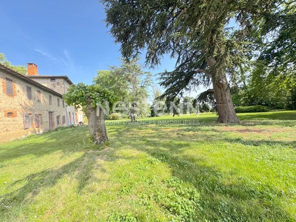 A VENDRE MAGNIFIQUE CHATEAU DU XVIIe SIECLE AVEC DEPENDANCE SUR 3 HECTARES.