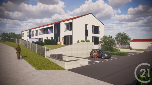 appartement à vendre  3 pièces - 82,75 m2 ENTRANGE - 57