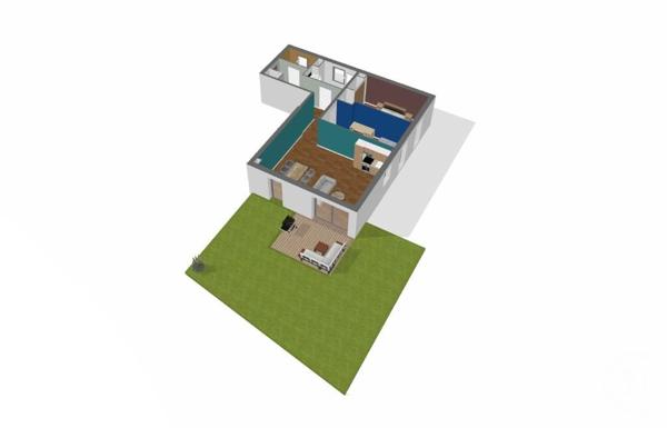 appartement à vendre  3 pièces - 82,75 m2 ENTRANGE - 57