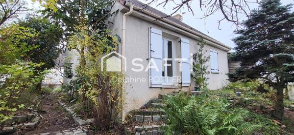 Maison 90m², 5p, 4 chambres, vivable de plain-pied, sous-sol total