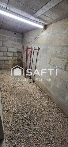 Maison 90m², 5p, 4 chambres, vivable de plain-pied, sous-sol total