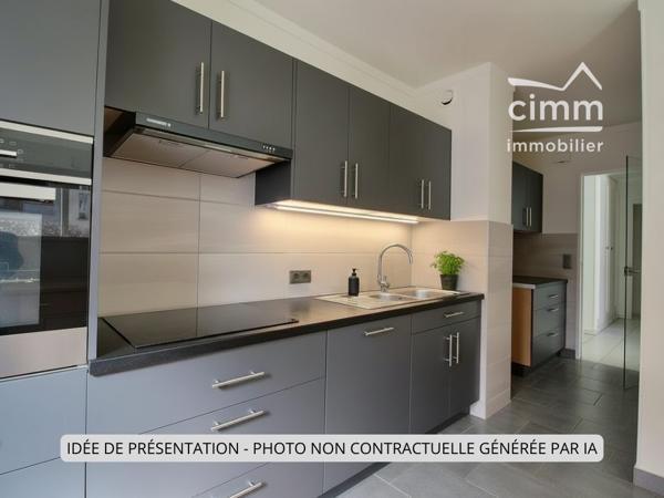 A VENDRE SALLANCHES CENTRE-VILLE (74700) APPARTEMENT 4 PIECES ET PLACE DE PARKING