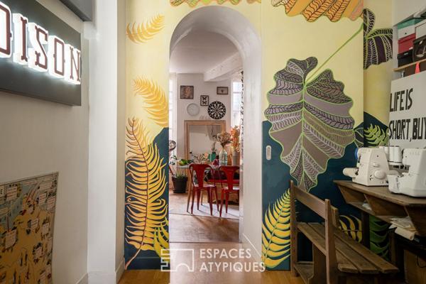 Duplex intimiste et stylisé 85m2 Le Nez dans les Etoiles – FEYDEAU – CHU