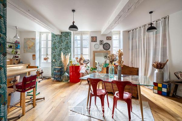 Duplex intimiste et stylisé 85m2 Le Nez dans les Etoiles – FEYDEAU – CHU