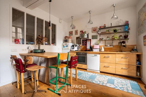 Duplex intimiste et stylisé 85m2 Le Nez dans les Etoiles – FEYDEAU – CHU