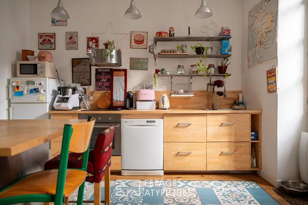 Duplex intimiste et stylisé 85m2 Le Nez dans les Etoiles – FEYDEAU – CHU